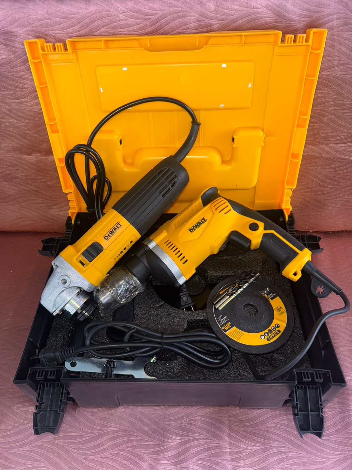 taladro y pulidora dewalt